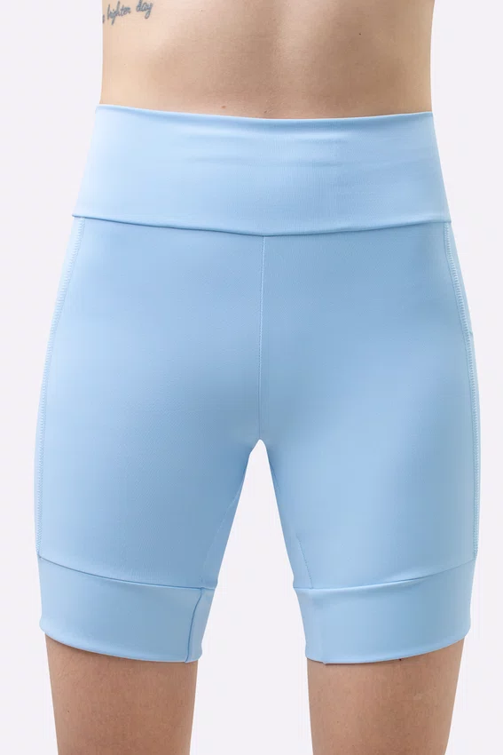 Bermuda de Compressão Feminina HUPI Longa Major Azul