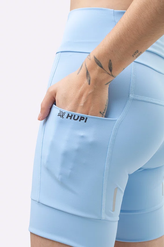 Bermuda de Compressão Feminina HUPI Longa Major Azul