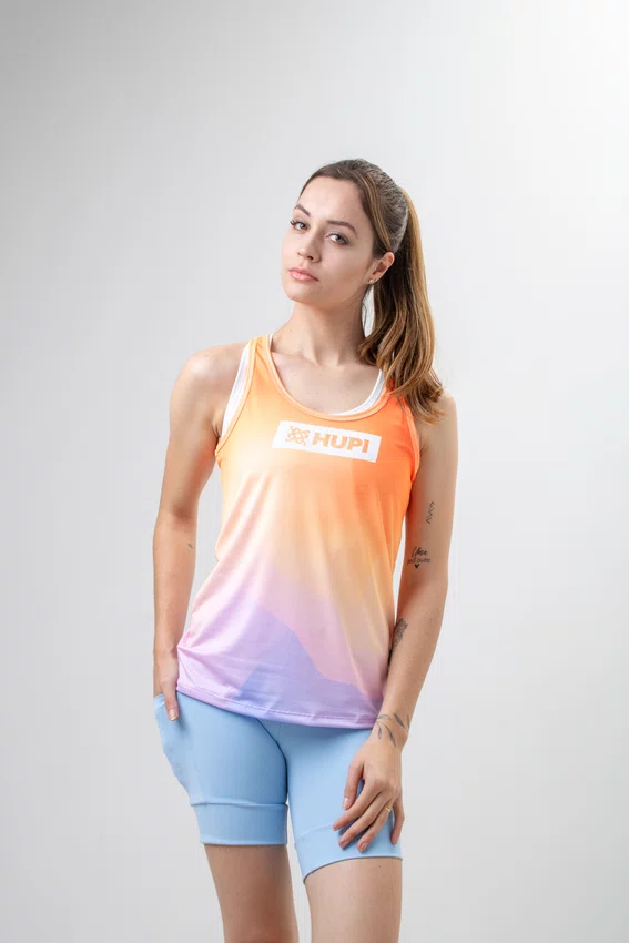 Bermuda de Compressão Feminina HUPI Longa Major Azul