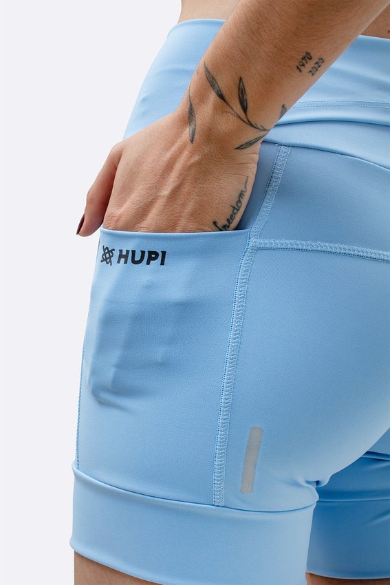 Bermuda de Compressão Feminina HUPI Curta Major Azul