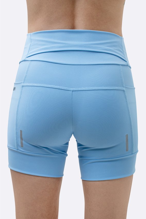 Bermuda de Compressão Feminina HUPI Curta Major Azul