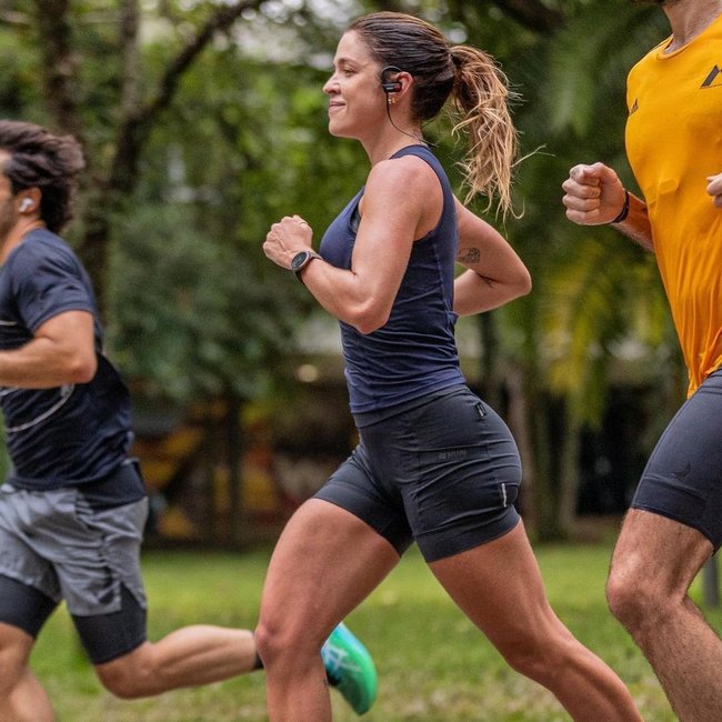 Bermuda de Compressao Feminina HUPI Run Curta
