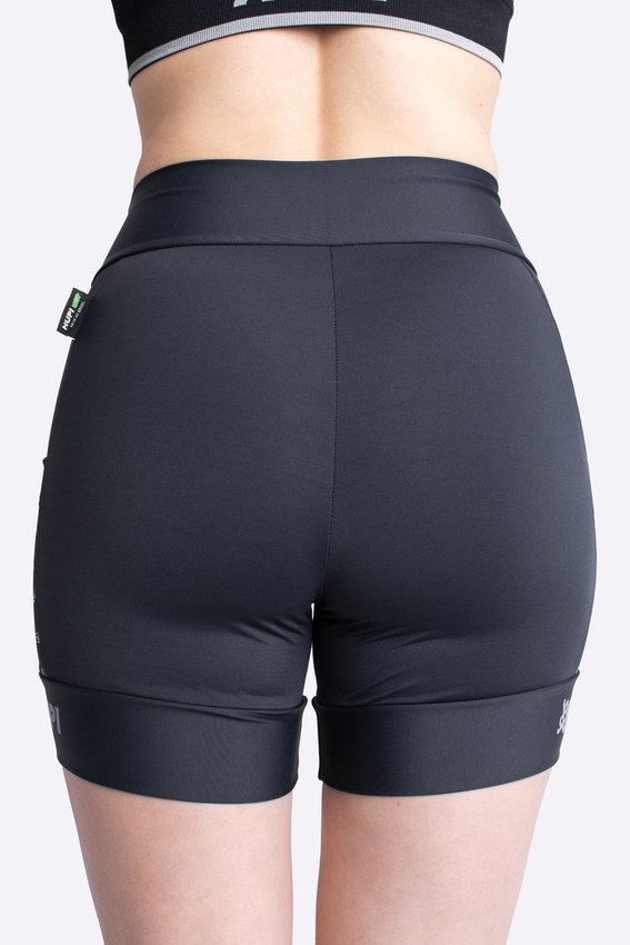 Bermuda de Compressao Feminina Hupi Run Curta Asas