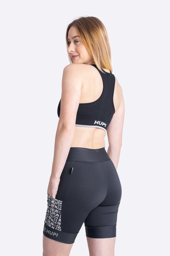 Bermuda de Compressao Feminina HUPI Run Longa Run