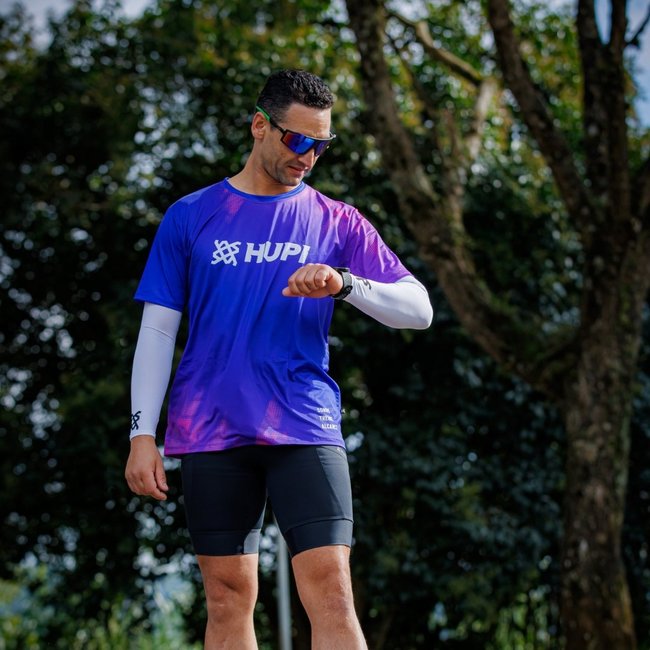 Bermuda de Compressão Longa Masculina HUPI para Corrida