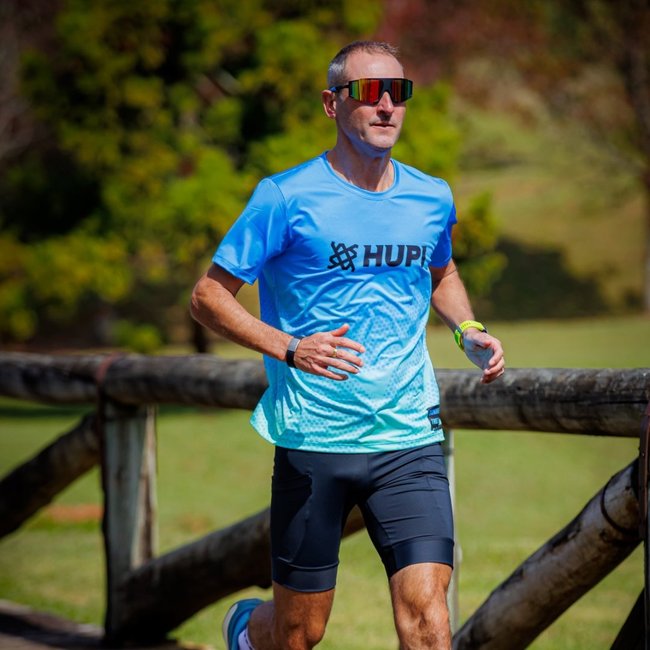 Bermuda de Compressão Longa Masculina HUPI para Corrida
