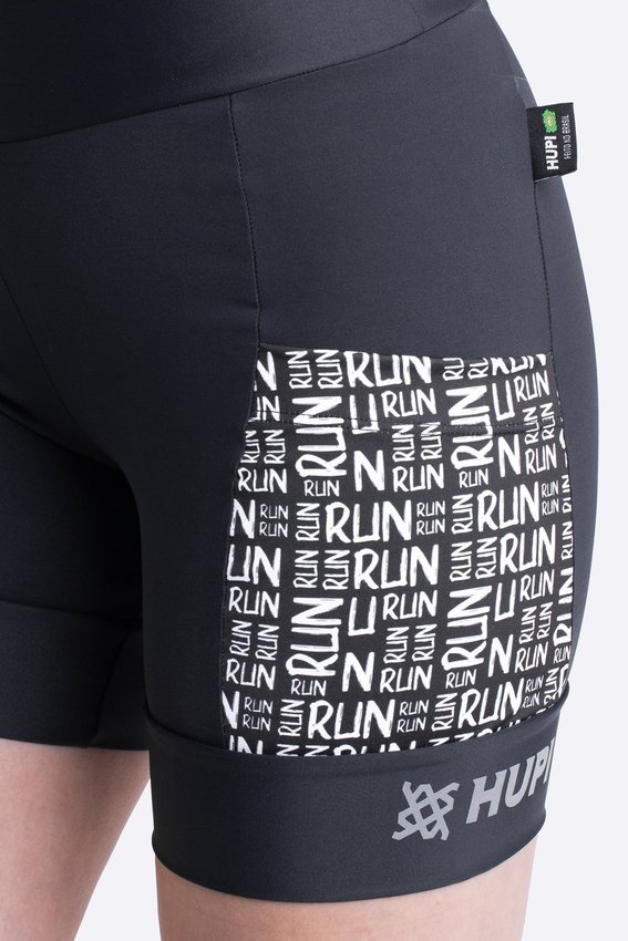 Bermuda de Compressão para Corrida HUPI Run Run Feminina Curta