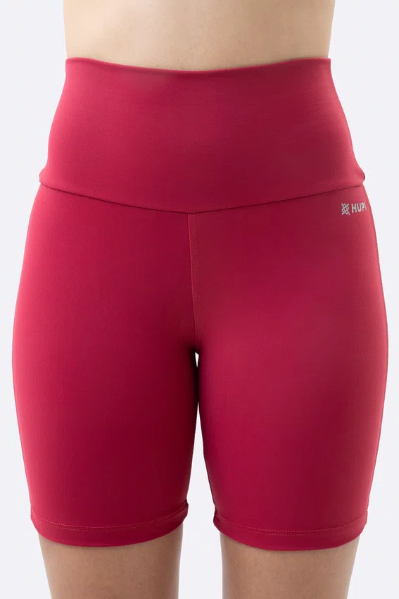 Bermuda Fitness Feminina HUPI Eclipse Bordô