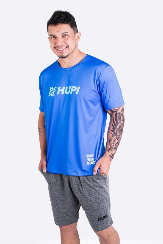 Shorts HUPI Air Dry Masculino Cinza