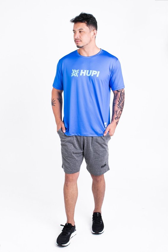 Shorts HUPI Air Dry Masculino Cinza