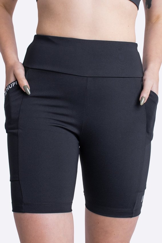 Bermuda HUPI Feminina Trainer Lift Preto
