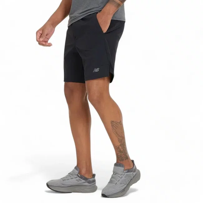 Bermuda New Balance Active 7″ Masculina Preto
