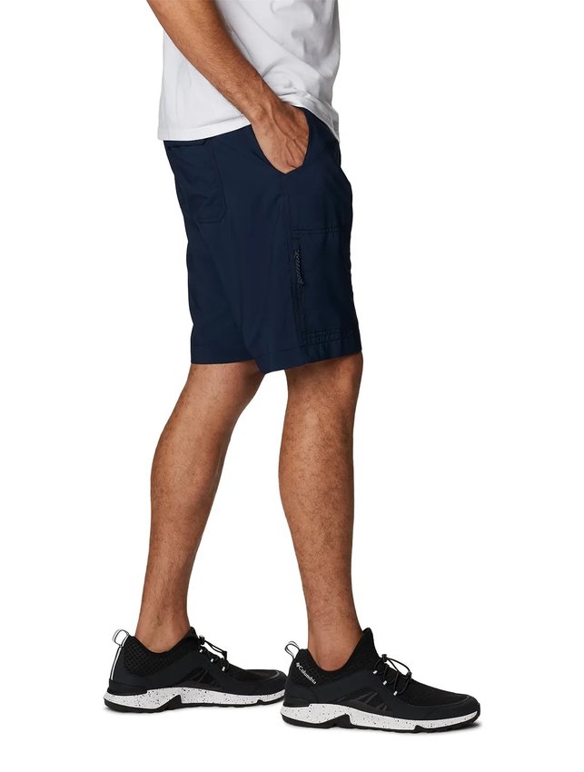 Bermuda Columbia Masculina Silver Ridge Utility Azul Marinho