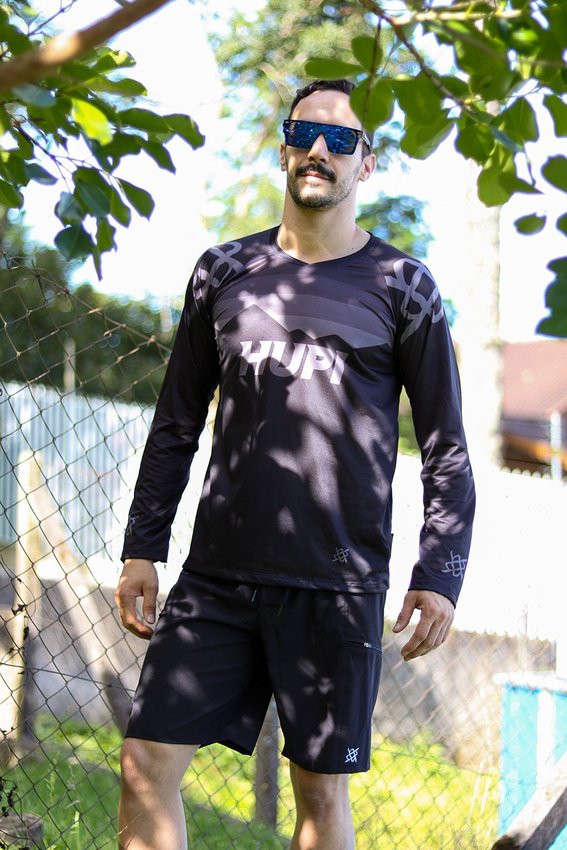 Shorts Trail Flow HUPI Preto