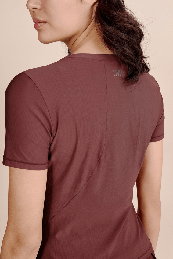 Camiseta Harmony Bordô