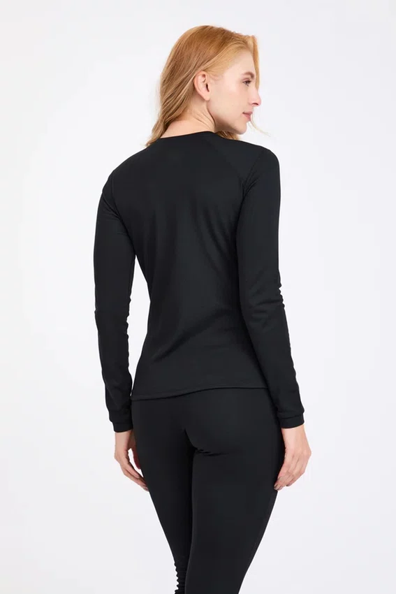 Blusa Segunda Pele Solo X-Thermo DS Feminina Preto