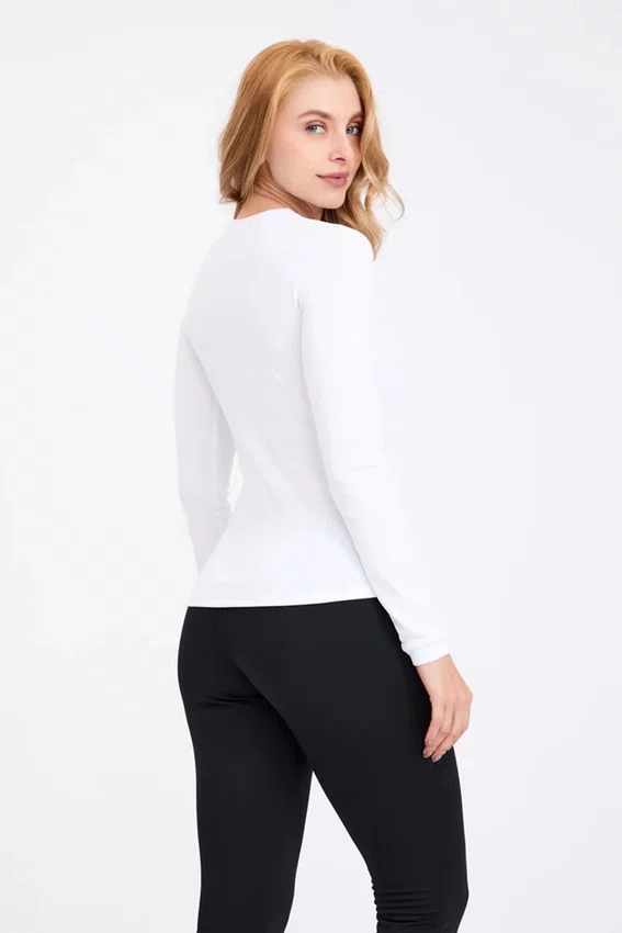 Blusa Solo Segunda Pele X-Thermo DS Feminina Branca