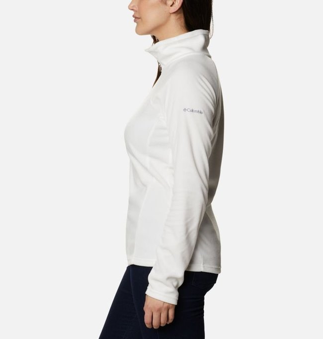 Blusa Columbia Fleece Glacial IV 1/2 Zip Feminino Creme