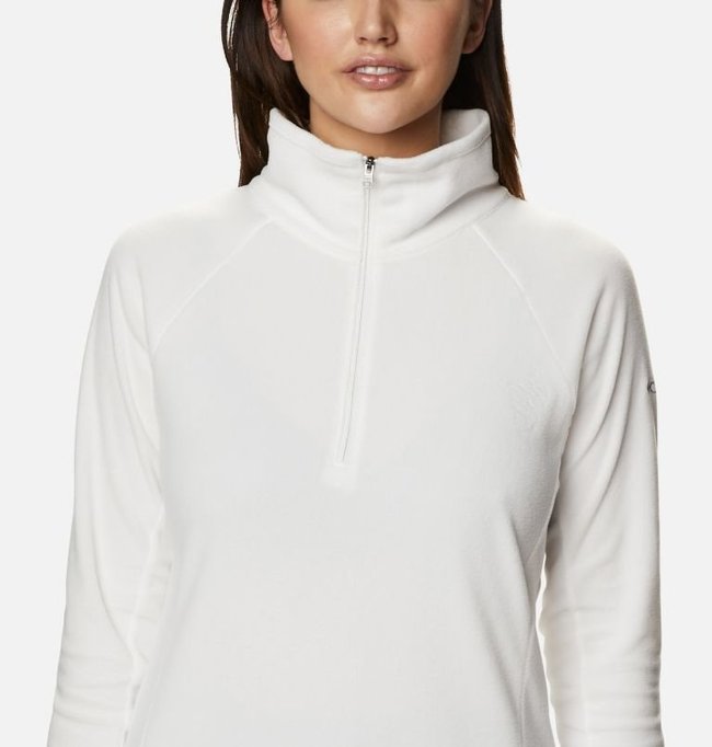 Blusa Columbia Fleece Glacial IV 1/2 Zip Feminino Creme