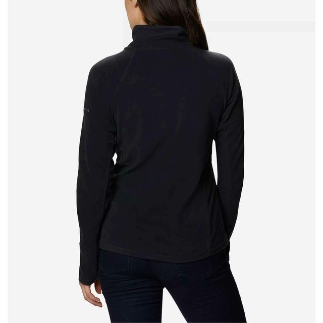 Blusa Columbia Fleece Glacial IV 1/2 Zip Feminina Preto