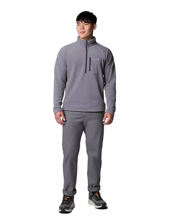 Blusa Fleece Columbia Masculina Fast Trek III Cinza