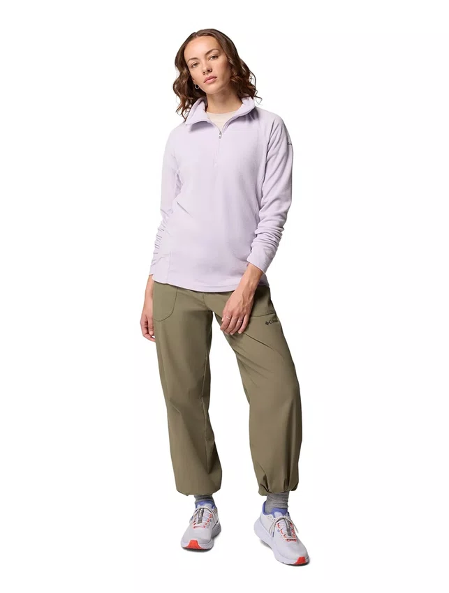 Blusão Fleece Columbia Feminino Glacial IV Zíper Lilás
