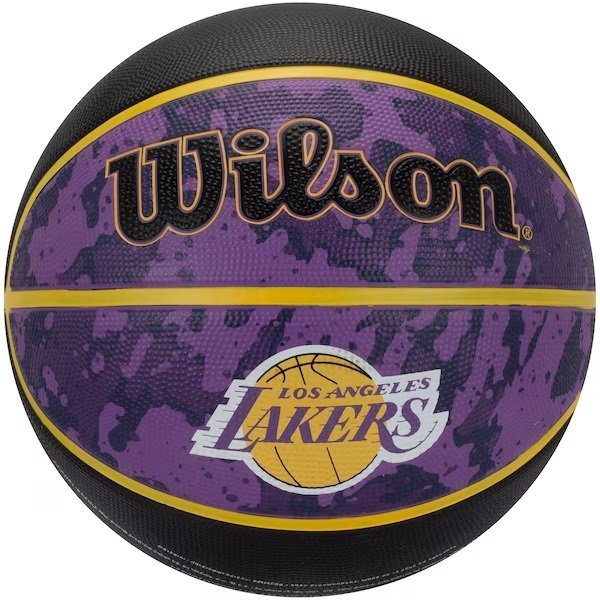 Bola de Basquete Los Angeles Lakers Lebron James 6 Wilson NBA em Promoção