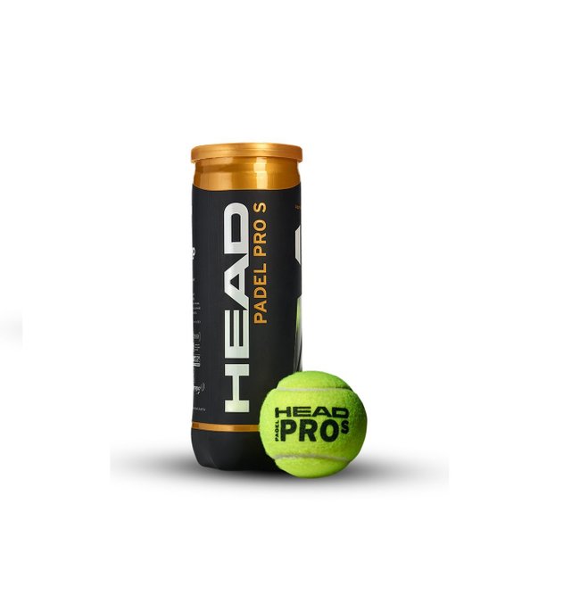Bola HEAD Padel Pro S Tubo 3 Unidades - 3 Tubos
