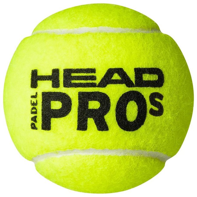 Bola HEAD Padel Pro S Tubo 3 Unidades - 3 Tubos