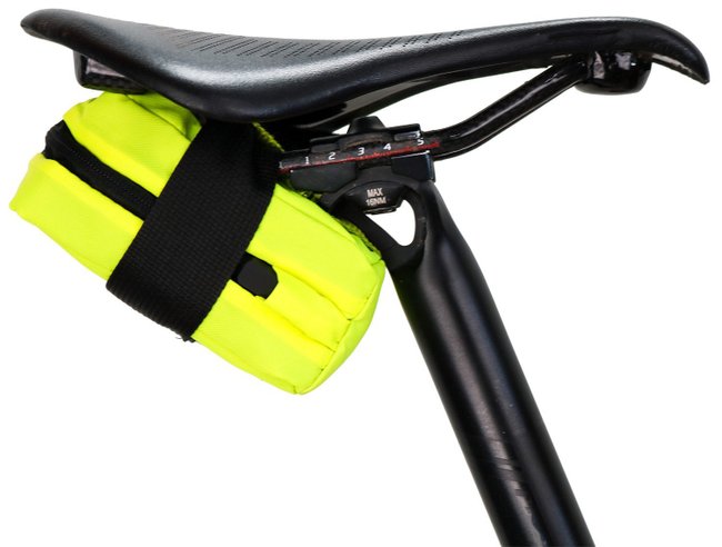 Bolsa de Selim HUPI Nano Amarelo Neon