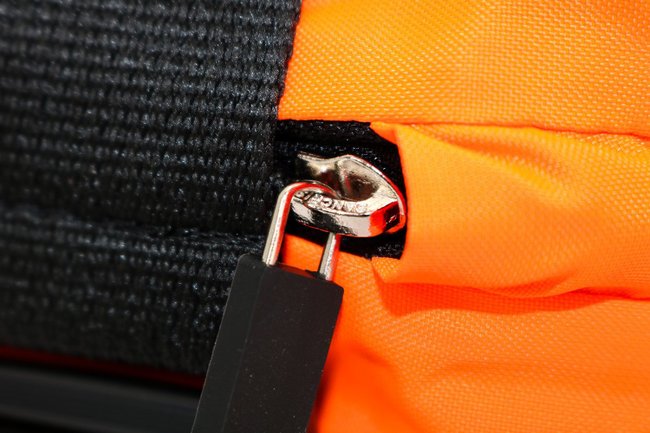 Bolsa de Selim HUPI Nano Laranja Neon