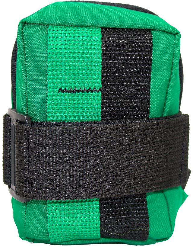 Bolsa de Selim HUPI Nano Verde Bandeira