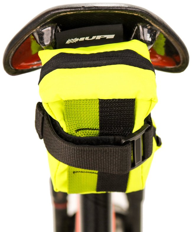 Bolsa de Selim HUPI Troia Amarelo Neon