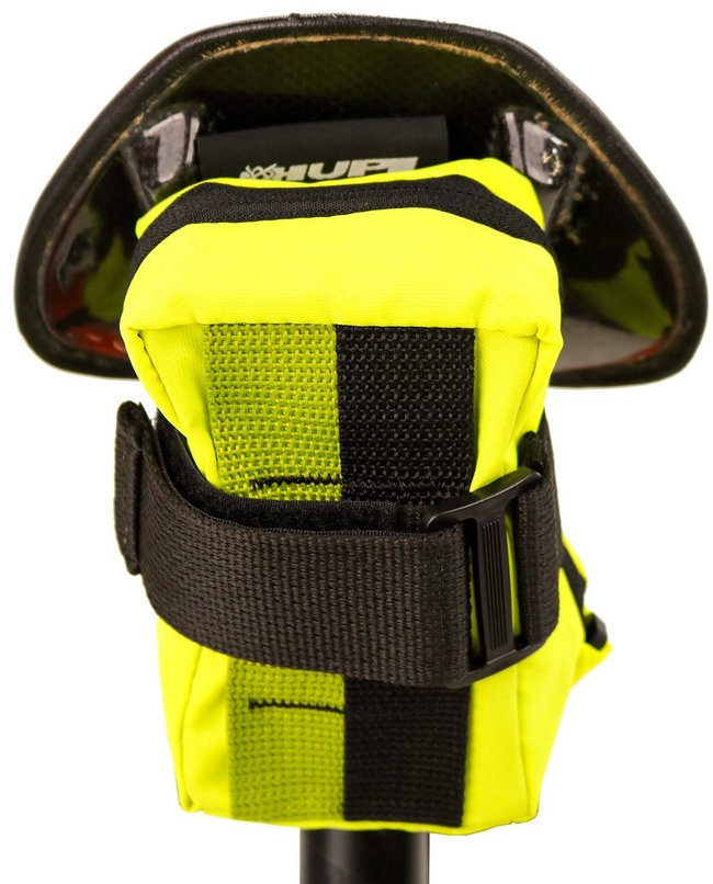 Bolsa de Selim HUPI Troia Amarelo Neon