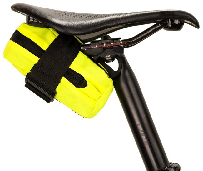Bolsa de Selim HUPI Troia Amarelo Neon