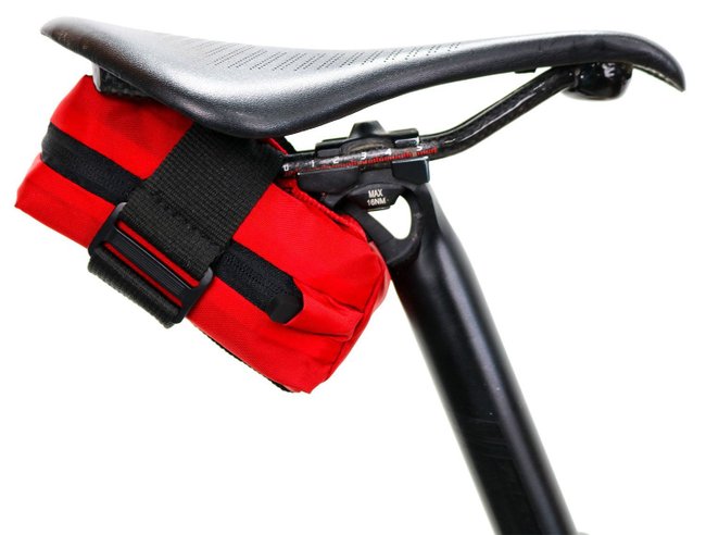 Bolsa de Selim HUPI Troia Vermelho