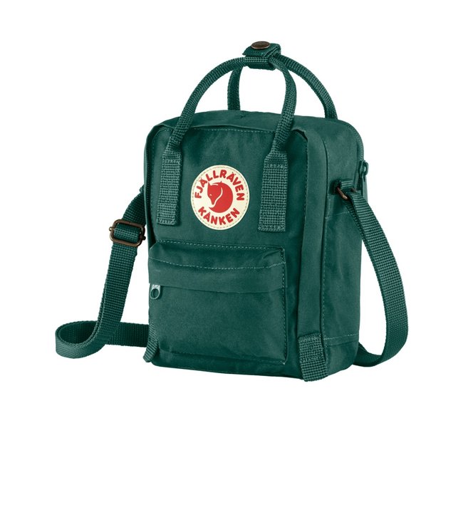 Bolsa Fjällräven Kånken Sling Verde Bandeira