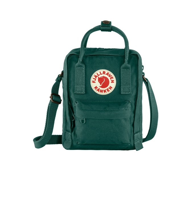 Bolsa Fjällräven Kånken Sling Verde Bandeira