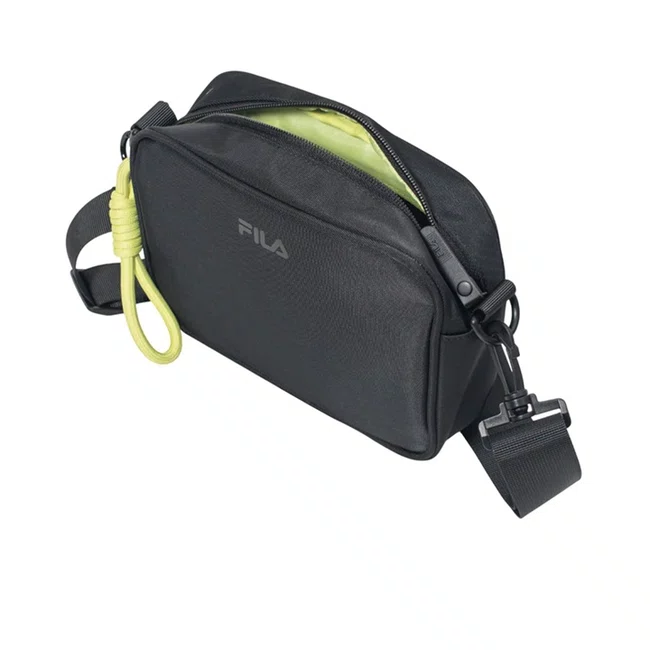Bolsa Fila Lateral Sport Life Letter Preto