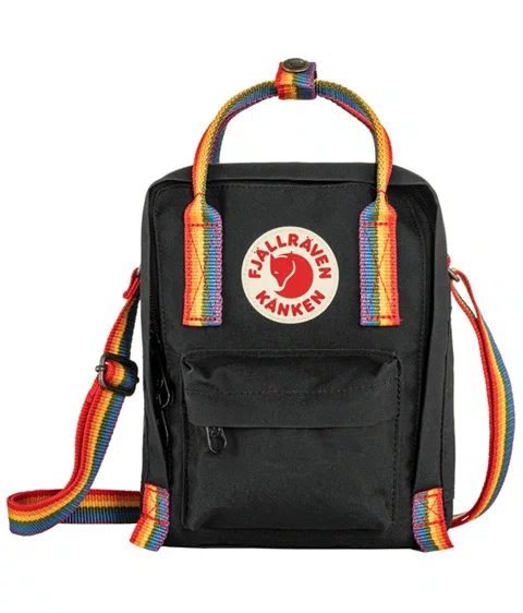 Bolsa Kånken Rainbow Sling Preta