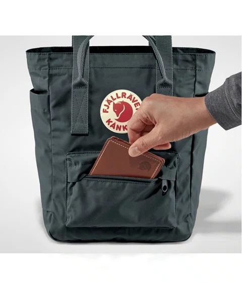 Bolsa Fjällräven Kånken Totepack Mini Grafite