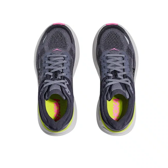 Tênis Hoka Bondi 9 Feminino Cinza