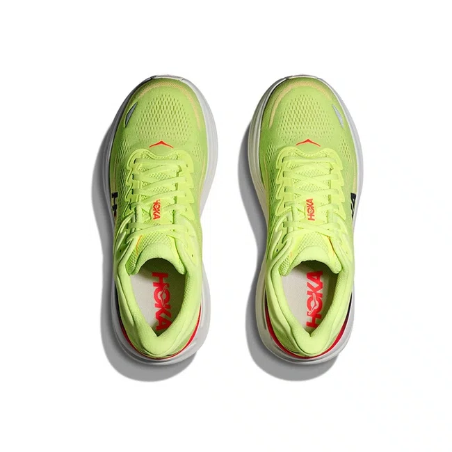 Tênis HOKA Bondi 9 Masculino Amarelo Neon
