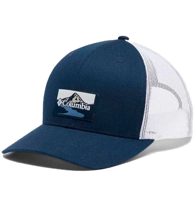 Boné Columbia Mesh Snap Back Azul e Branco