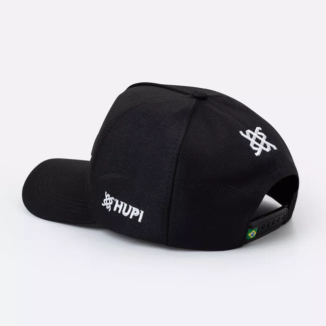 Boné HUPI Brasil Preto