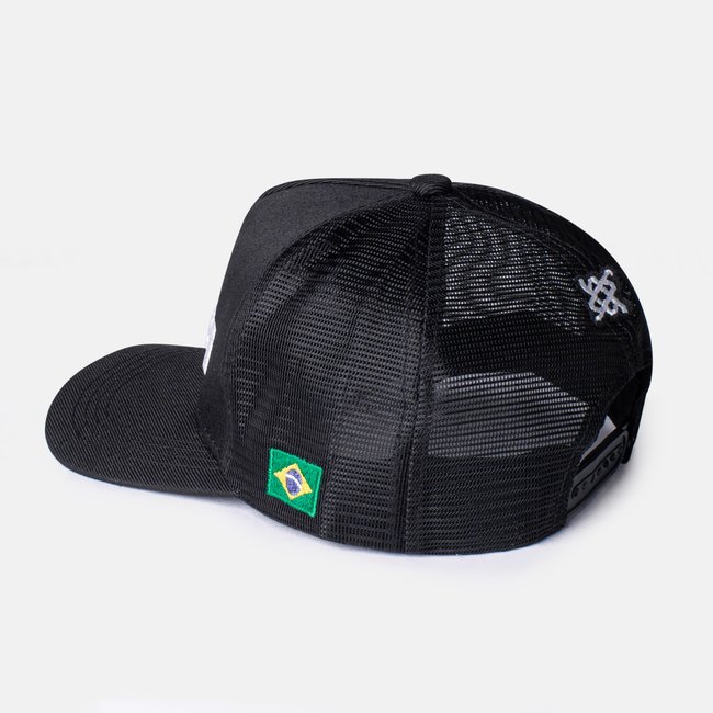 Boné HUPI Bordado Preto
