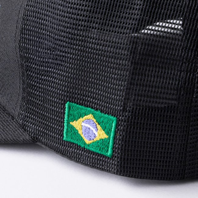 Boné HUPI Bordado Preto