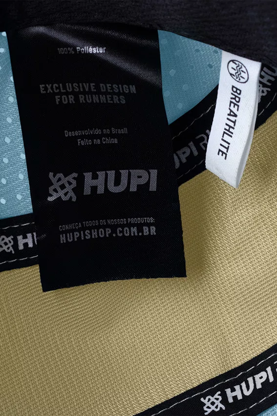 Boné HUPI Run Supreme Air Laranja
