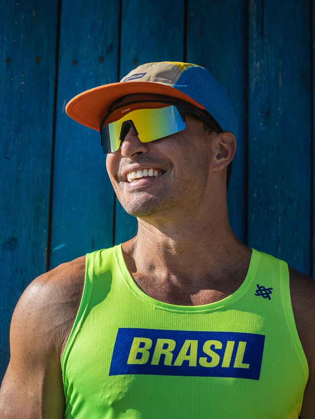 Boné HUPI Run Supreme Air Laranja
