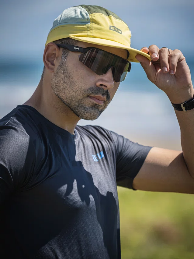 Boné HUPI Run Supreme Amarelo